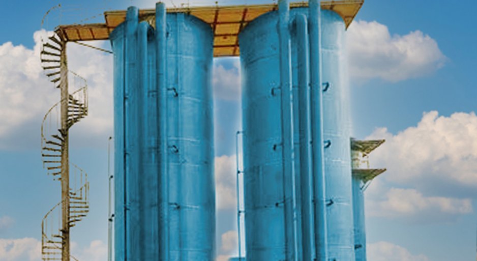 Адсорбционная колонна с активированным углем для глубокой очистки